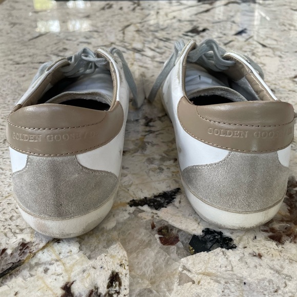 Golden Goose Superstar leather low tops- size 8 - Picture 2 of 6
